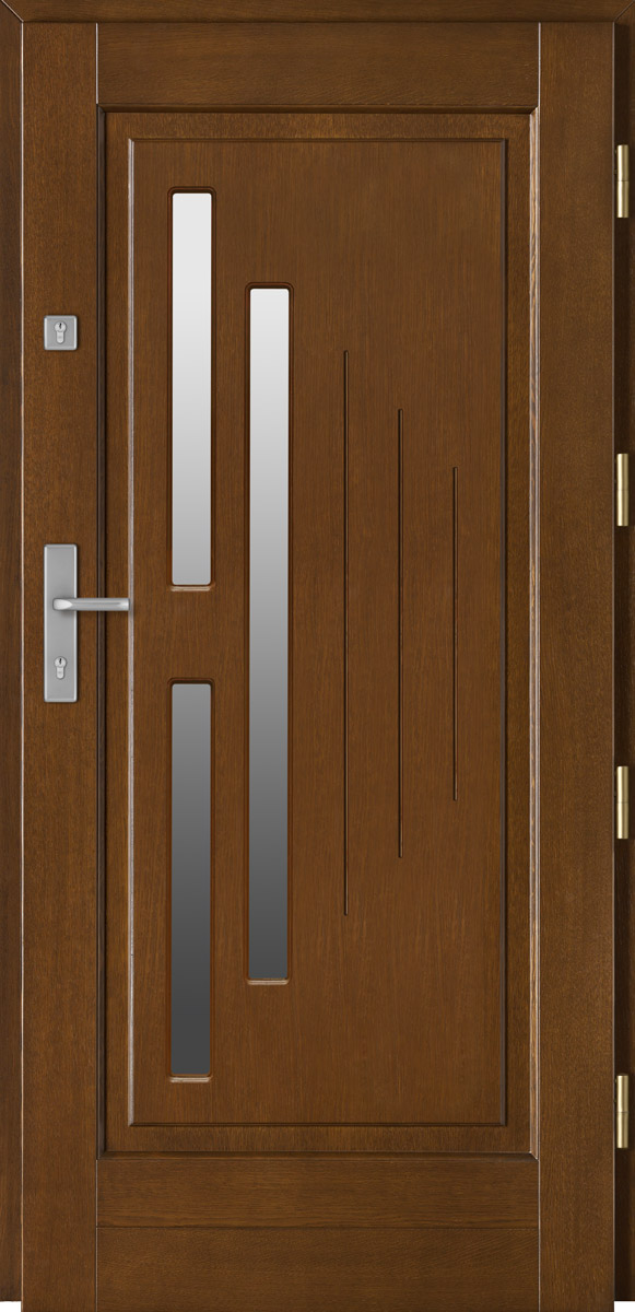 Drzwi zewnętrzne drewniane BARAŃSKI DRZWI DB 03