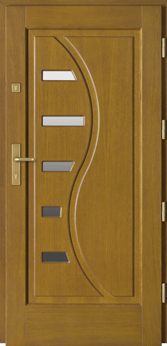 Drzwi zewnętrzne drewniane BARAŃSKI DRZWI DB 10