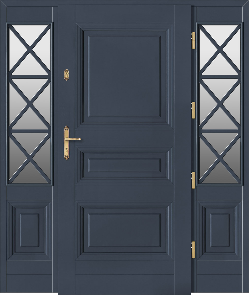 Drzwi zewnętrzne drewniane BARAŃSKI DRZWI DB 107