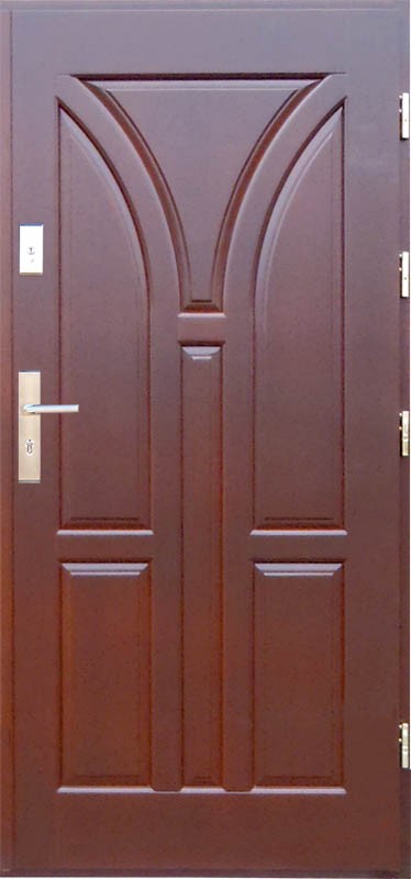 Drzwi zewnętrzne drewniane DERPAL D-15