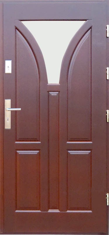 Drzwi zewnętrzne drewniane DERPAL D-16