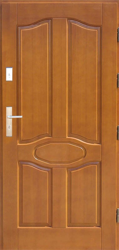 Drzwi zewnętrzne drewniane DERPAL D-18