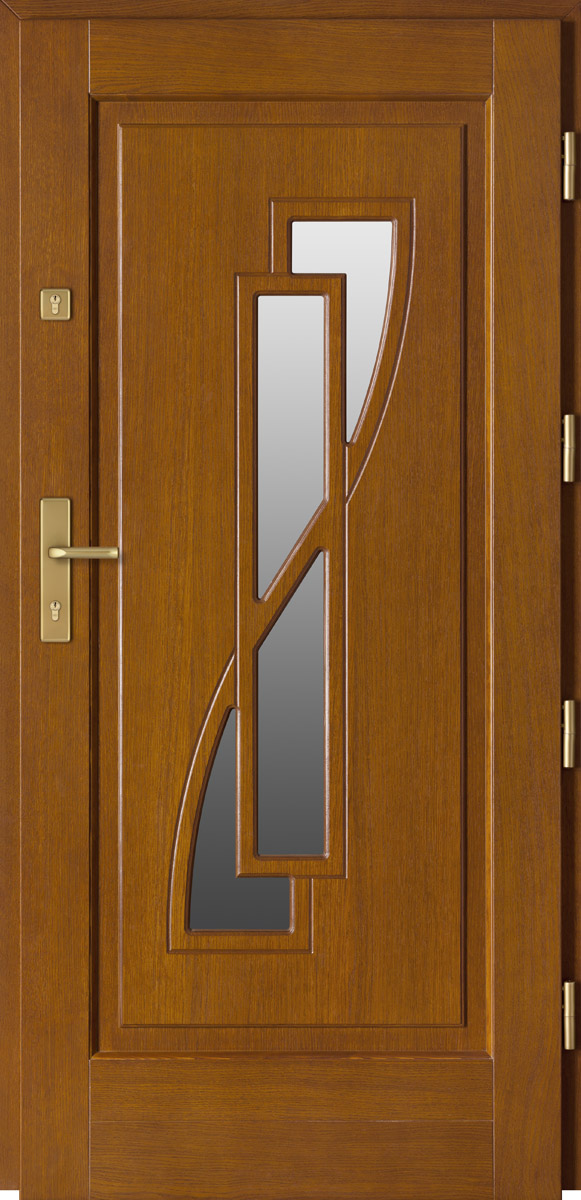 Drzwi zewnętrzne drewniane BARAŃSKI DRZWI DB 33