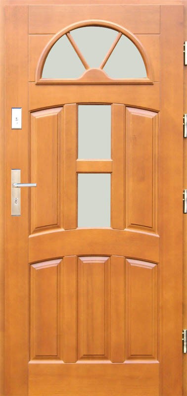 Drzwi zewnętrzne drewniane DERPAL D-22