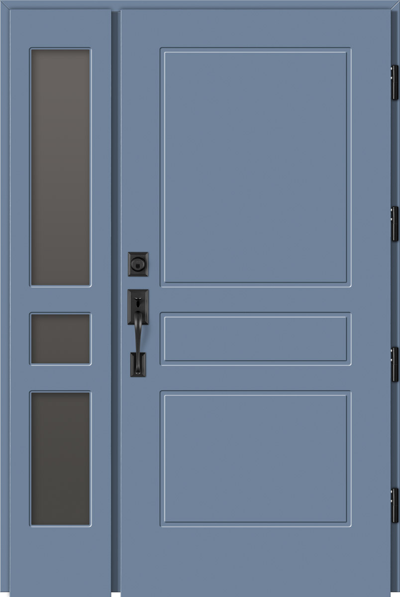 Drzwi zewnętrzne drewniane BARAŃSKI DRZWI DB 224