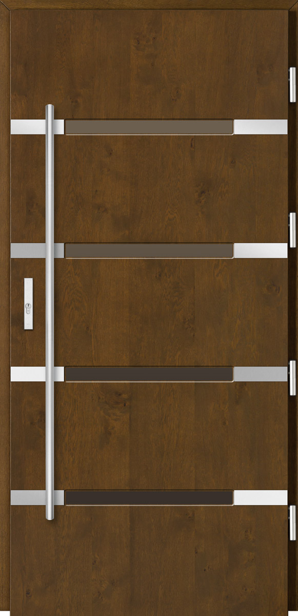 Drzwi zewnętrzne drewniane BARAŃSKI DRZWI DB 329