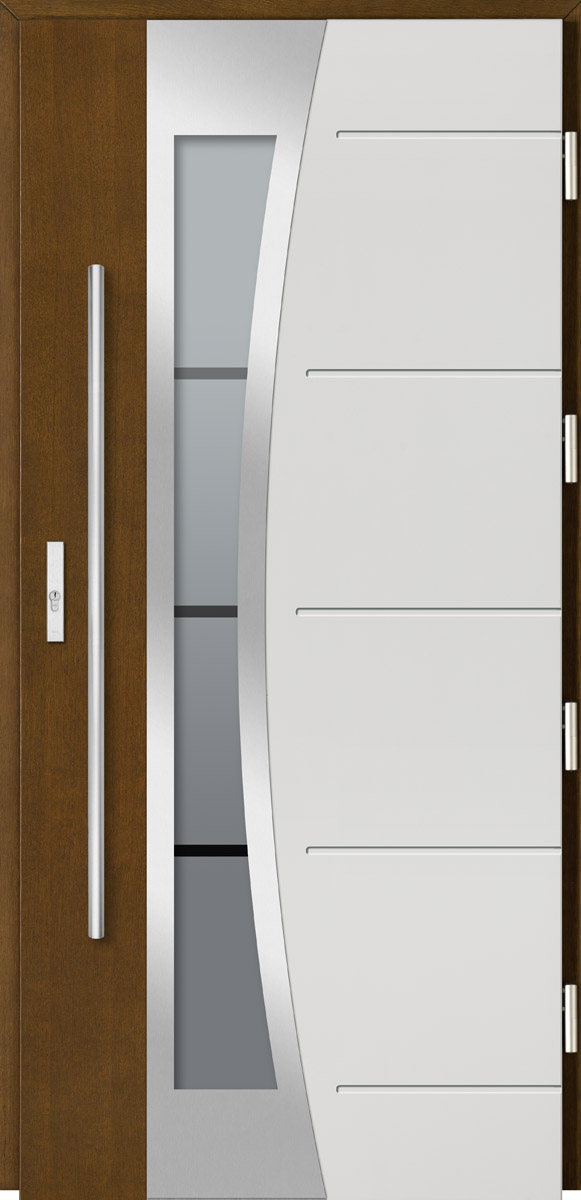 Drzwi zewnętrzne drewniane BARAŃSKI DRZWI DB 338
