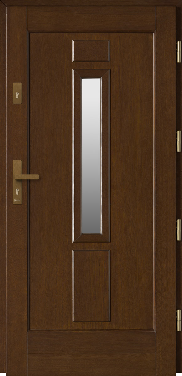 Drzwi zewnętrzne drewniane BARAŃSKI DRZWI DB 51