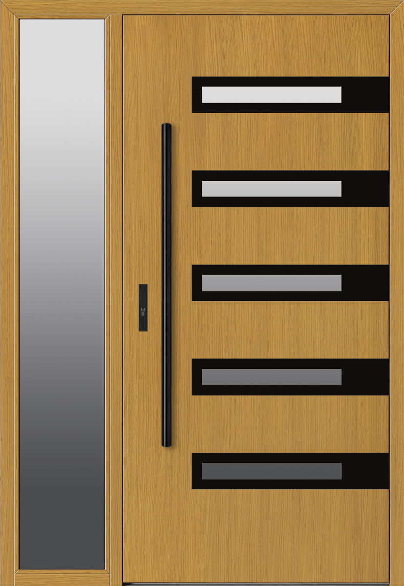 Drzwi zewnętrzne drewniane BARAŃSKI DRZWI DB 512