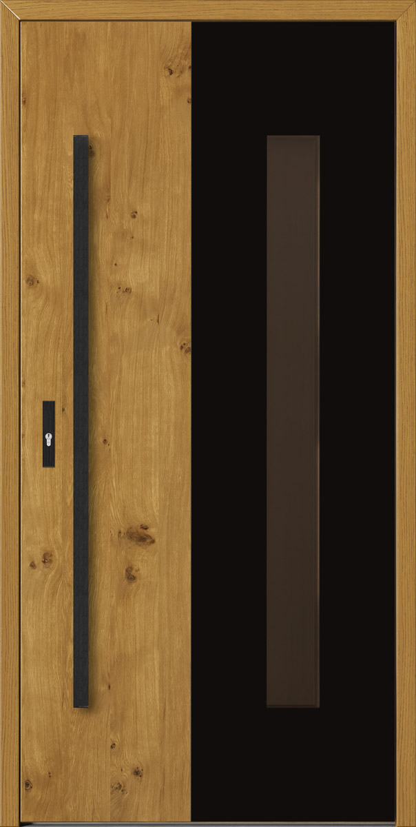 Drzwi zewnętrzne drewniane BARAŃSKI DRZWI DB 514