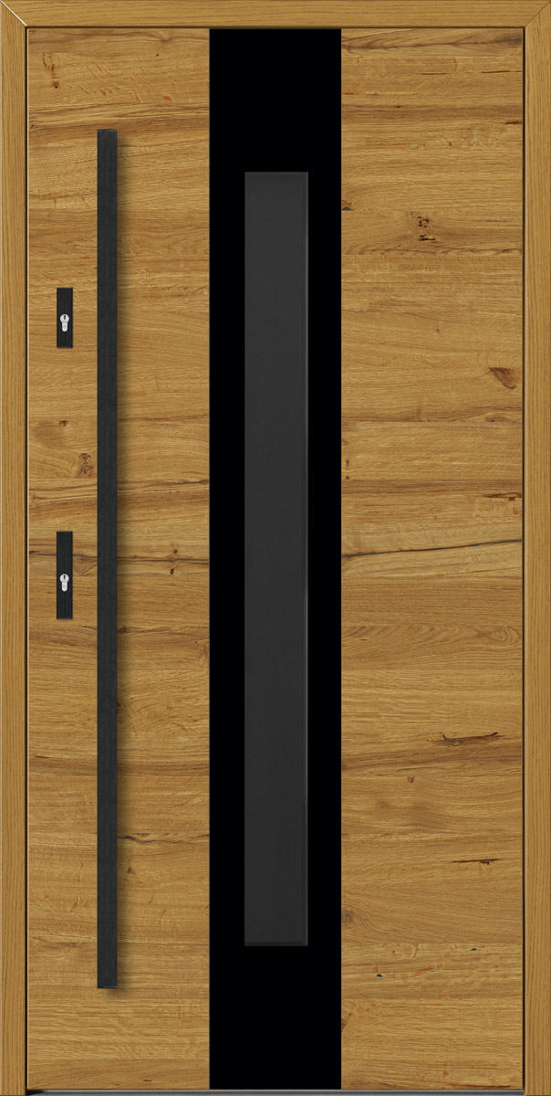 Drzwi zewnętrzne drewniane BARAŃSKI DRZWI DB 515