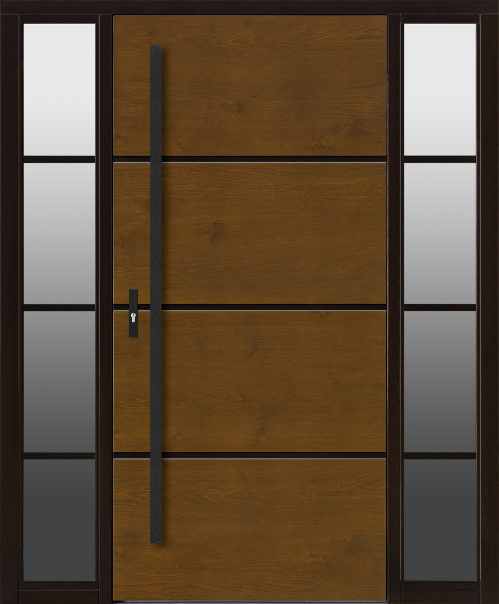 Drzwi zewnętrzne drewniane BARAŃSKI DRZWI DB 601