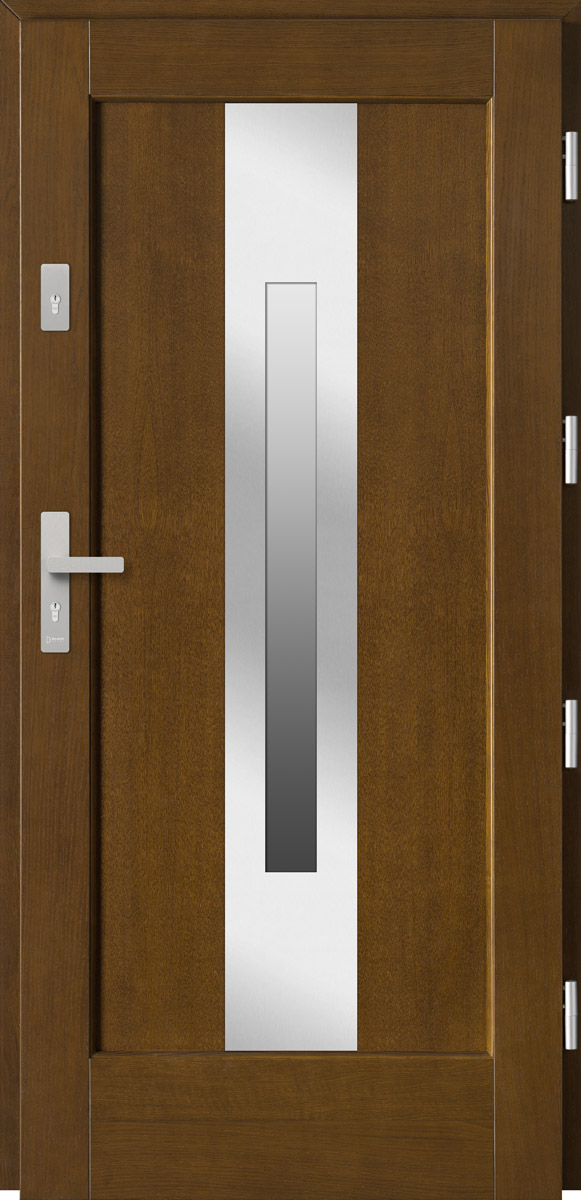 Drzwi zewnętrzne drewniane BARAŃSKI DRZWI DB 74