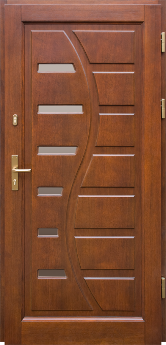 Drzwi zewnętrzne ramowo-płycinowe DOORSY BURGOS
