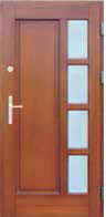 Drzwi zewnętrzne drewniane DERPAL D-64