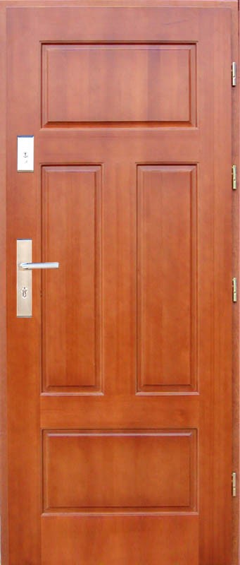 Drzwi zewnętrzne drewniane DERPAL D-9