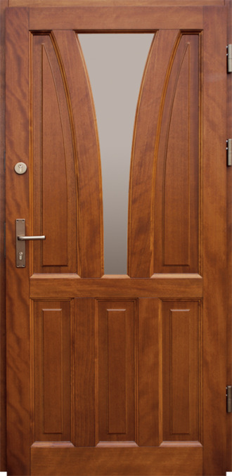 Drzwi zewnętrzne drewniano-szkieletowe DOORSY DAX