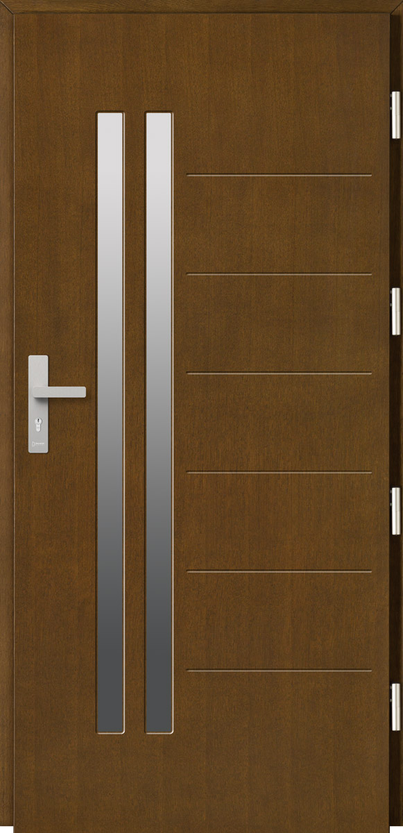 Drzwi zewnętrzne drewniane BARAŃSKI DRZWI DB 250