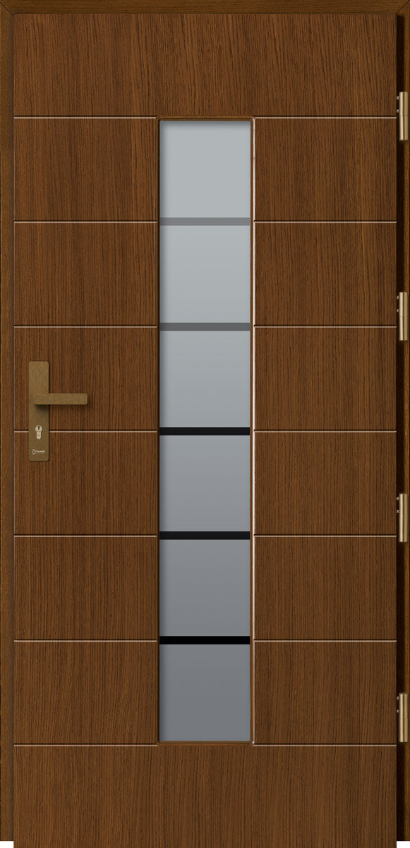 Drzwi zewnętrzne drewniane BARAŃSKI DRZWI DB 251