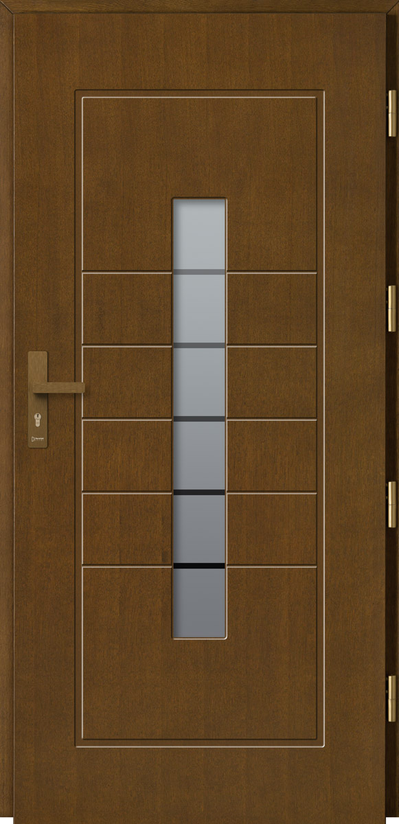 Drzwi zewnętrzne drewniane BARAŃSKI DRZWI DB 297