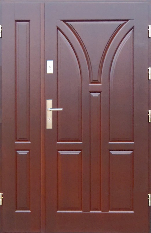 Drzwi zewnętrzne drewniane DERPAL DN-6