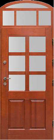 Drzwi zewnętrzne drewniane DERPAL DRI-16