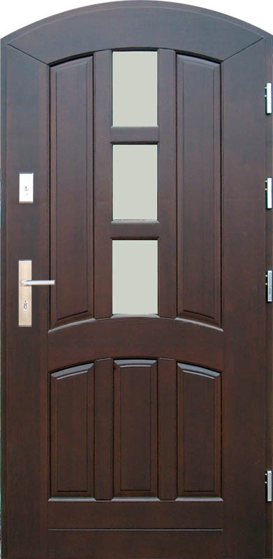 Drzwi zewnętrzne drewniane DERPAL DRI-3