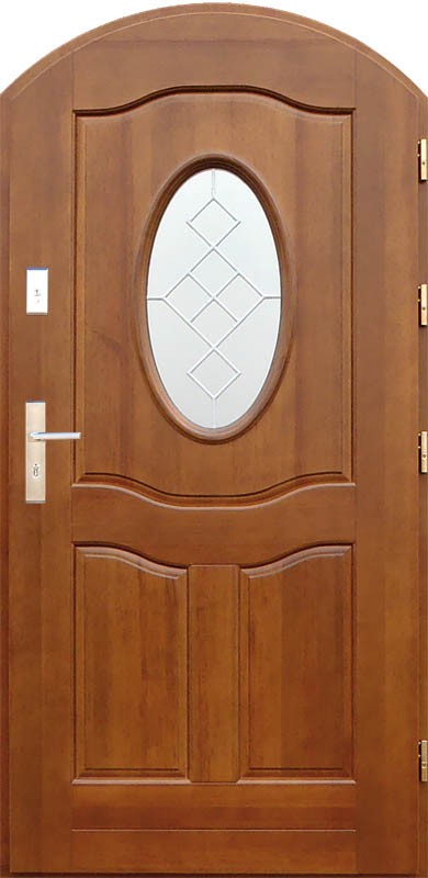 Drzwi zewnętrzne drewniane DERPAL DRI-8