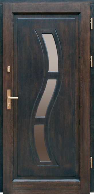 Drzwi zewnętrzne ramowo-płycinowe DOORSY GRENADA