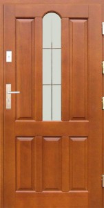 Drzwi zewnętrzne drewniane DERPAL D-21