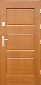 Drzwi zewnętrzne drewniane DERPAL D-4