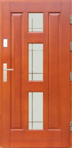 Drzwi zewnętrzne drewniane DERPAL D-42