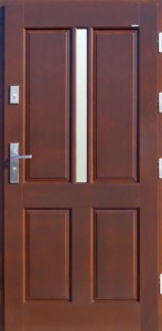 Drzwi zewnętrzne drewniane DERPAL D-5