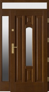 Drzwi zewnętrzne drewniane BARAŃSKI DRZWI DB 60