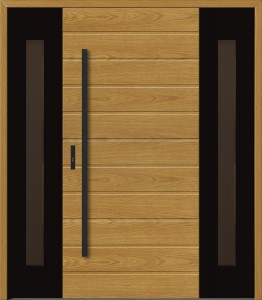 Drzwi zewnętrzne drewniane BARAŃSKI DRZWI DB 602