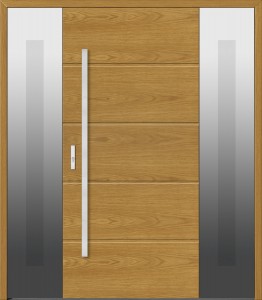 Drzwi zewnętrzne drewniane BARAŃSKI DRZWI DB 603