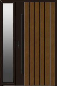 Drzwi zewnętrzne drewniane BARAŃSKI DRZWI DB 607