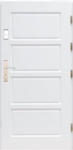 Drzwi zewnętrzne drewniane DERPAL D-7