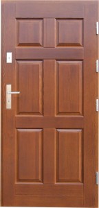 Drzwi zewnętrzne drewniane DERPAL D-8