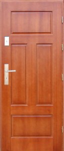 Drzwi zewnętrzne drewniane DERPAL D-9