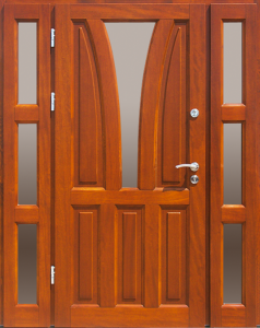 Drzwi zewnętrzne podwójne ramowo-szkieletowe DOORSY DAX