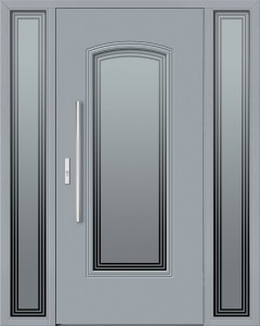 Drzwi zewnętrzne drewniane BARAŃSKI DRZWI DB 207a