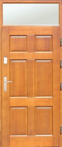 Drzwi zewnętrzne drewniane DERPAL DRI-10