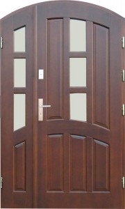 Drzwi zewnętrzne drewniane DERPAL DRI-13