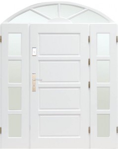 Drzwi zewnętrzne drewniane DERPAL DRI-4