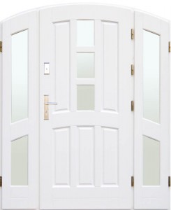 Drzwi zewnętrzne drewniane DERPAL DRI-5