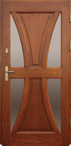 Drzwi zewnętrzne ramowo-szkieletowe DOORSY GARDE 4 SZYBY